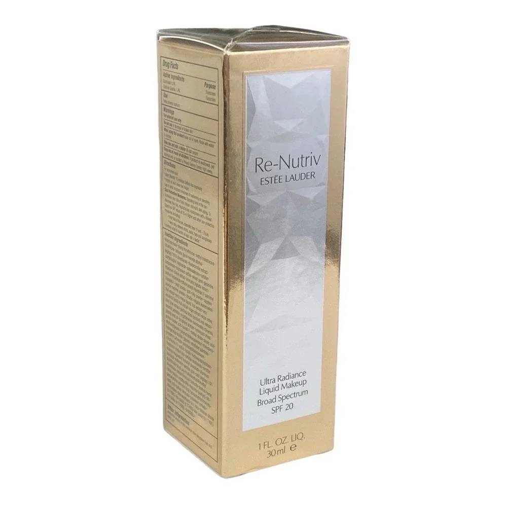 Estee‎ Lauder Re-Nutriv Ultra Radiance Liquid Makeup SPF 20 1 oz  Espresso NIB